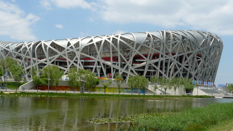 Illustration for article titled Those Beijing Olympics "Ruin Porn" Photos Are Faking It